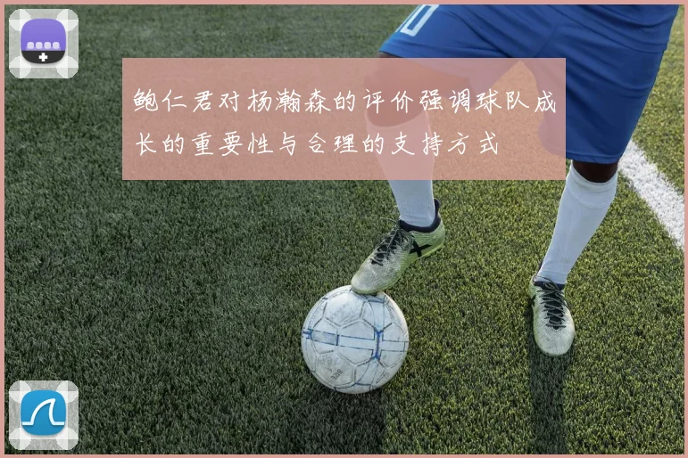 鲍仁君对杨瀚森的评价强调球队成长的重要性与合理的支持方式